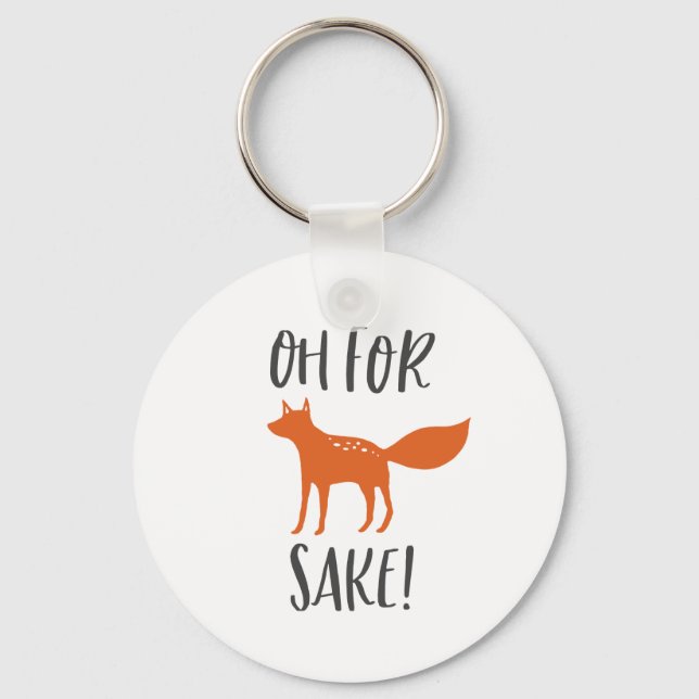 För Fox Sake! 2 Nyckelring (Framsida)