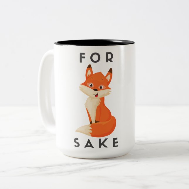 För Fox Sake Mugg (Framsida vänster)