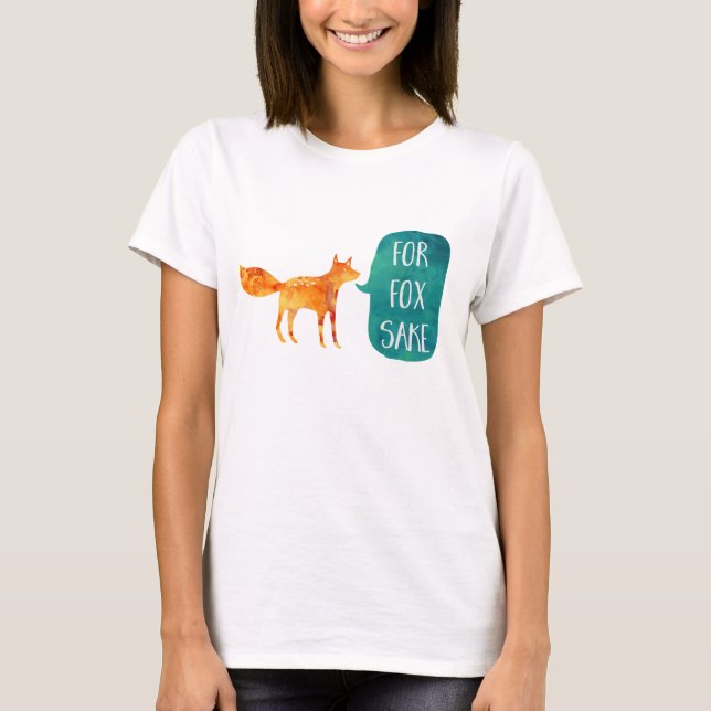 För Fox Sake Skörd Vest Tröja (Framsida)
