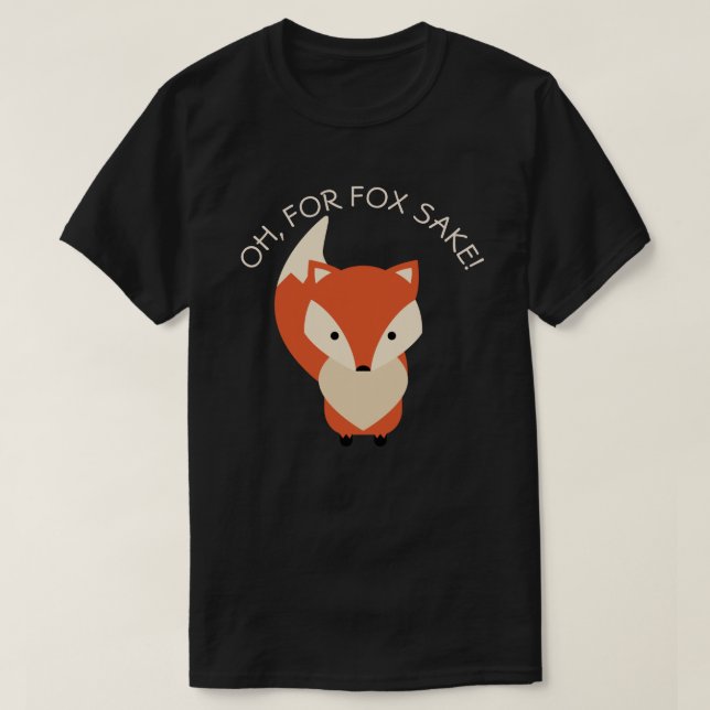 För fox Sake Tröja (Design framsida)