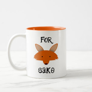 För fox Sake Två-Tonad Mugg