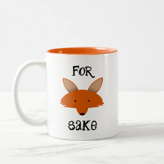 För fox Sake Två-Tonad Mugg (Vänster)