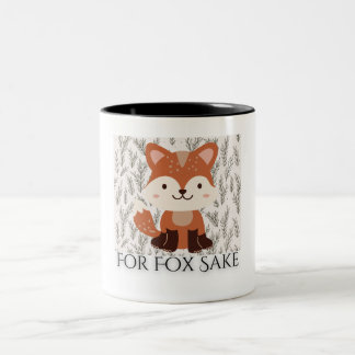 För fox Sake Två-Tonad Mugg