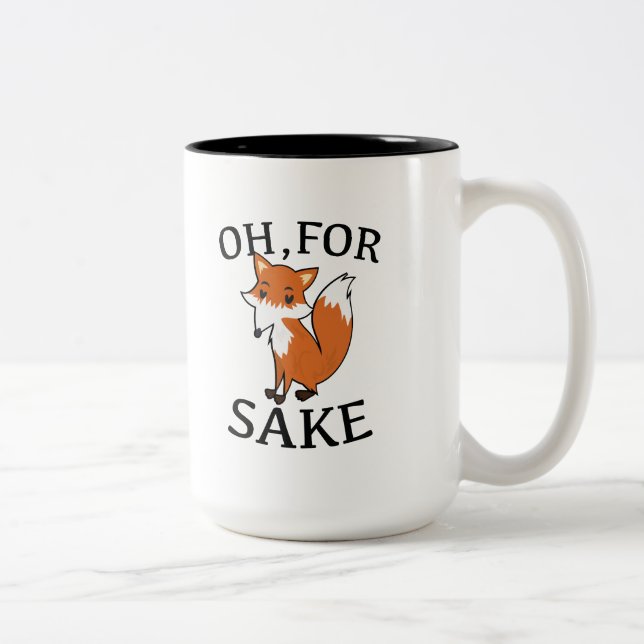 För Fox Sake Två-Tonad Mugg (Höger)
