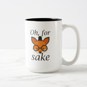 För Fox Sake Två-Tonad Mugg