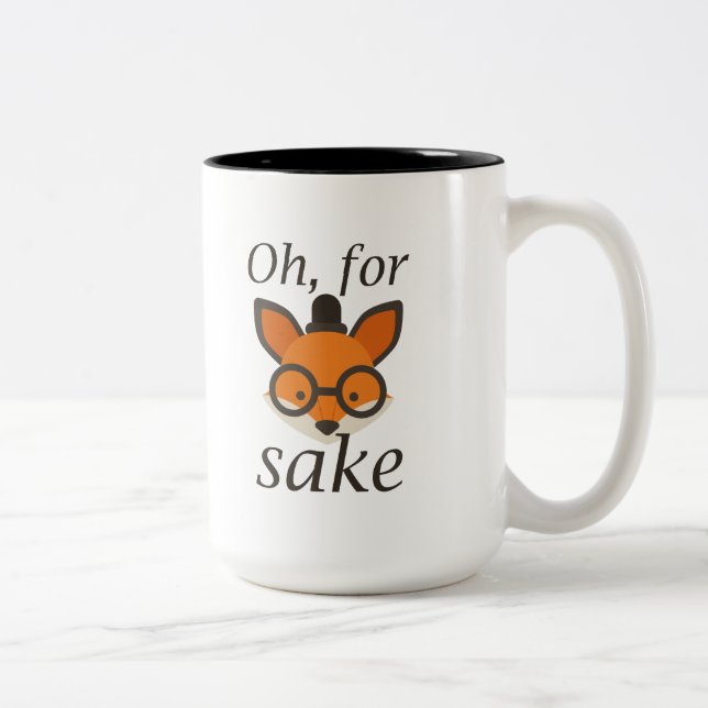 För Fox Sake Två-Tonad Mugg (Höger)