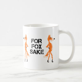 För fox-skakfoxar kaffemugg