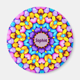 ~ för Fractal för mönster för påsk för Magnet