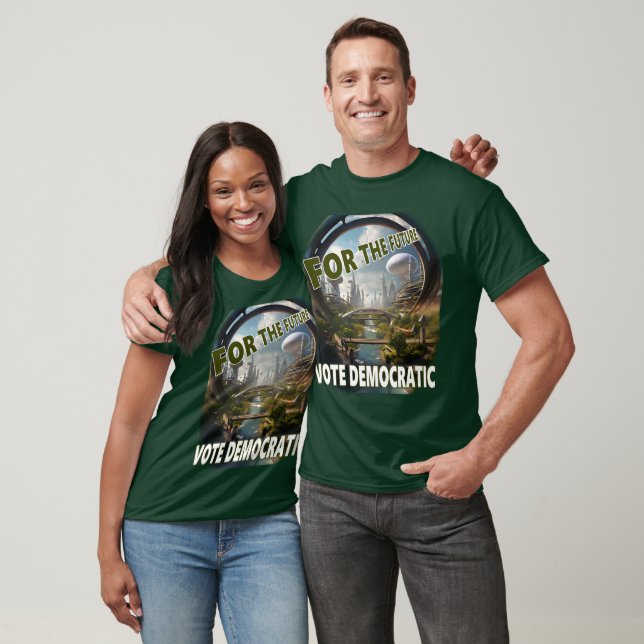 För framtida omröstning demokratisk t shirt (Unisex)