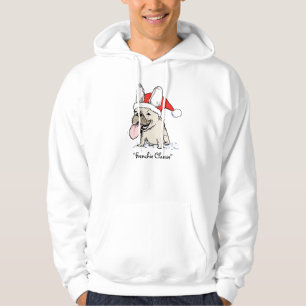 För Frenchie för rolig fransk bulldogg gullig hu Hoodie