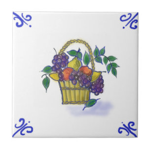 För fruktbasketen för DFB11 Delft den keramiska Kakelplatta