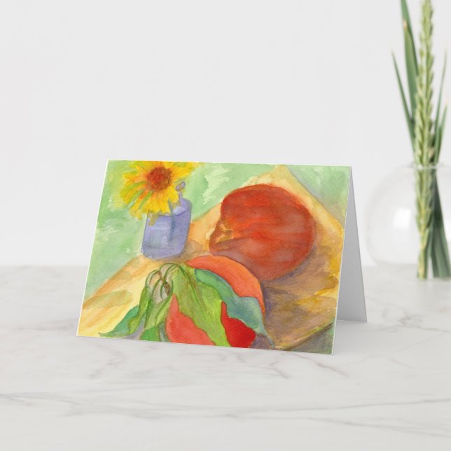 För fruktdaisy för persikor ny grattis på kort (Framsida)