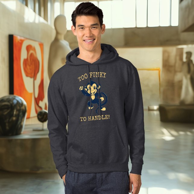 För funky att hantera! - Groovy Monkey Hoodie (Skapare uppladdad)