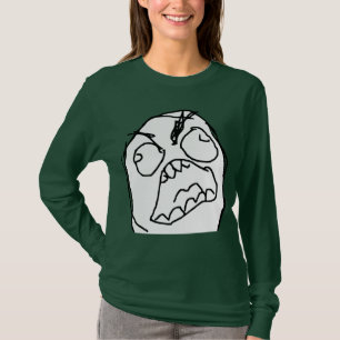 För Fuu Fuuu för ursinnegrabb ilsket ansikte Mem Tee Shirt