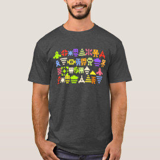 för galleriPIXEL för klassiker 8bit skjorta T-shirt
