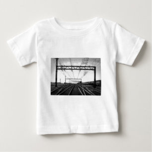 För gårdvintage för storslagen stam järnväg p tee shirt