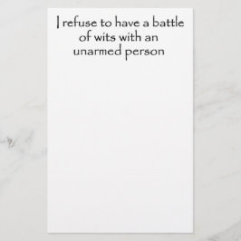 För gåvafödelsedag för roliga citationstecken brevpapper