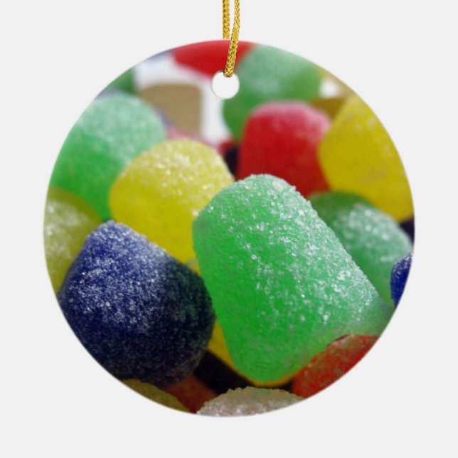 För gelékarameller prydnad Galore Julgransprydnad Keramik (Framsidan)