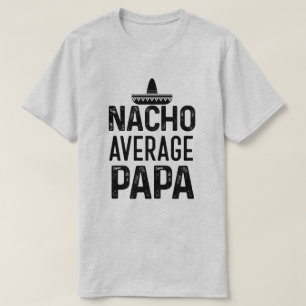För genomsnittlig gåva för morfar pappaskjorta  t shirt