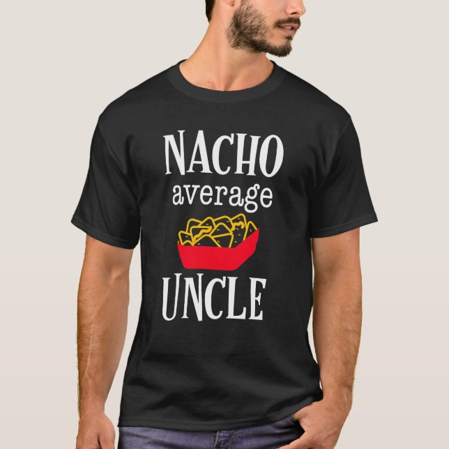 För genomsnittlig roliga manar uncleskjorta för t shirt (Framsida)