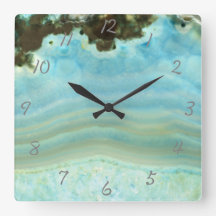 För Geode för AquablåttAgate Crystal mönster