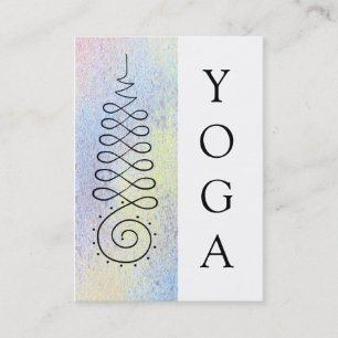 För geometriinsikt för *~* sakral Yoga för past Visitkort