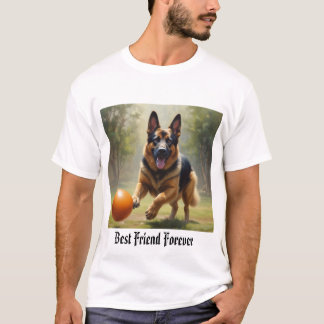 För german shepherd älskare, t-shirt for hundälska