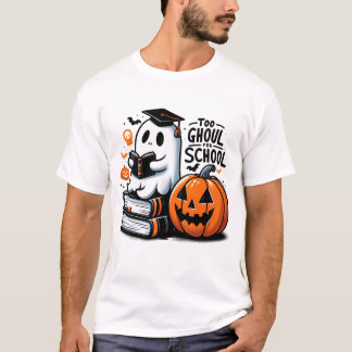 För Ghoul för skolan, Halloween Ghost School. T Shirt