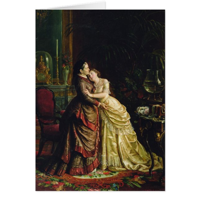 För giftermål hälsningskort (Framsidan)