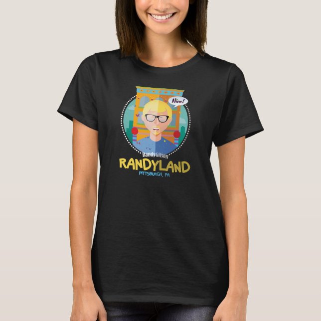 För Gilson för damer kåt T-tröja illustration Tee (Framsida)
