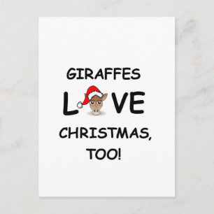 För GIRAFFE-samlaren till jul! Helg Vykort