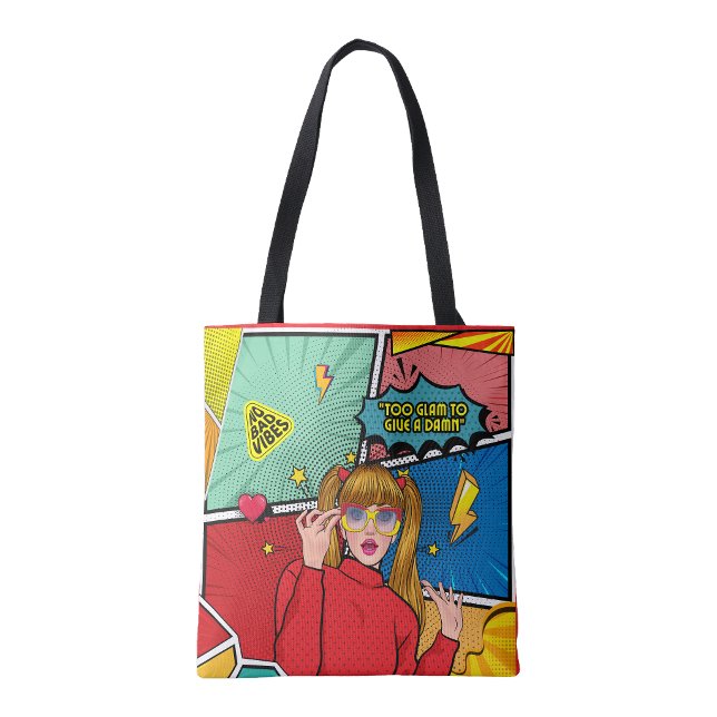 För glamourös handväskor tygkasse (Too glam tote bag)