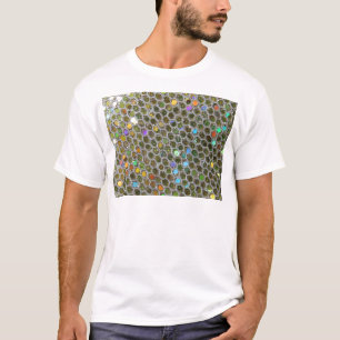 För glitterSparkles för guld- silver skimrande T Shirt