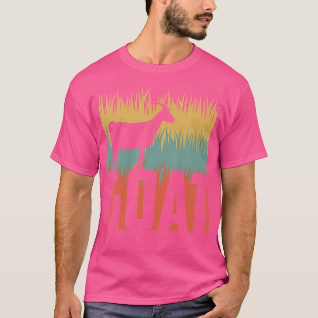 För Goat Älskare T Shirt (Framsida)