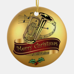 ~ "för god jul" för ~ för musikalisk ~ för rul julgransprydnad keramik