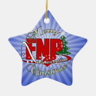 FÖR GOD JULFAMILJ FÖR FNP BIGRED SJUKSKÖTERSKA JULGRANSPRYDNAD KERAMIK