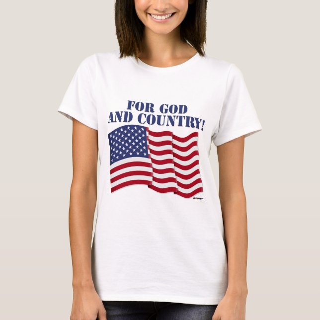 FÖR GOD OCH LAND! TEE (Framsida)