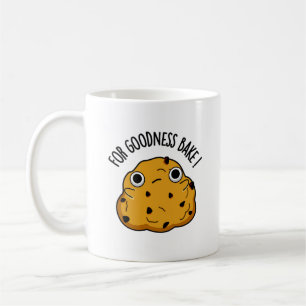 För Godhet bake Funny Food Baking Pun Kaffemugg