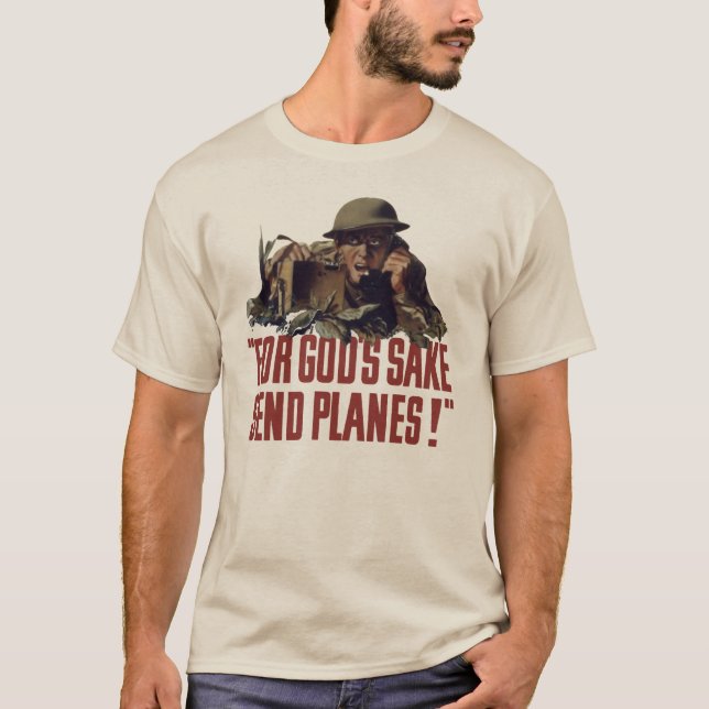 For God's Sake, Sand Planes! T Shirt (Framsida)