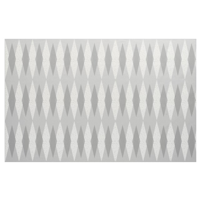 För grå färgArgyle för mitt- århundrade modernt Tyg (Fat Quarter)