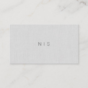 För grå färglinne för klassiker Minimalist sk Visitkort