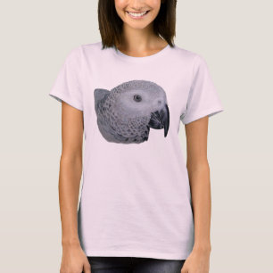 För grå färgpapegoja för Kongofloden afrikansk T Shirt