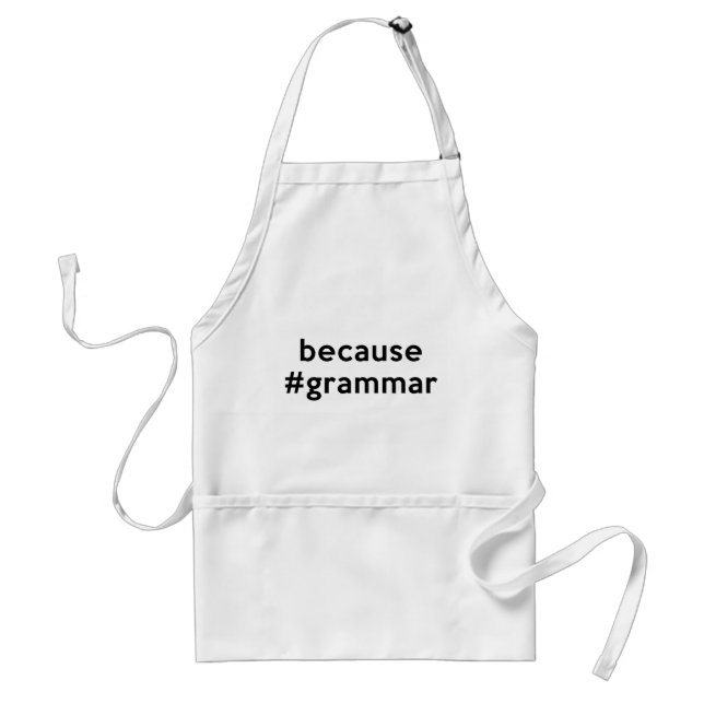 För Grammar Förkläde (Framsidan)