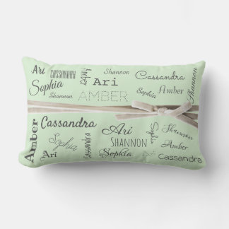 For Grandmother | Grandchildren Names Collage (5) Lumbarkudde