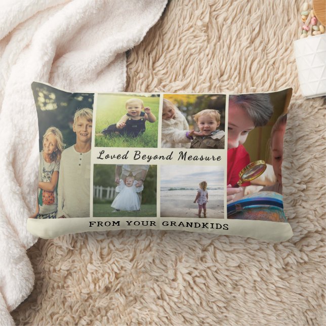 For Grandparents – Loved Beyond Measure Pillow Lumbarkudde (Filt)