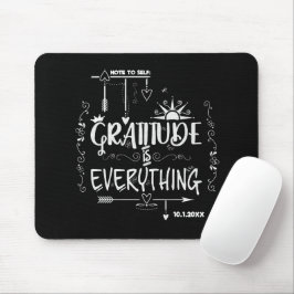 🖱 för Gratitude Chalkboard Musmatta