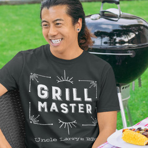 För Grillmaster för land western kock BBQ T Shirt