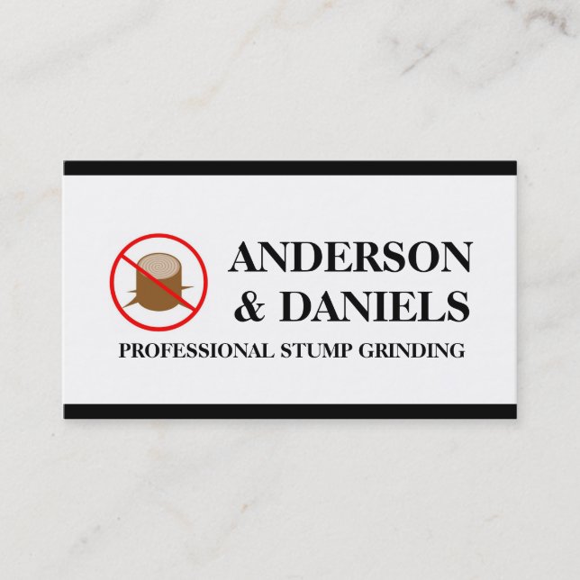 För Grinderkatrinplommon för stubbe tjänste- Visitkort (Framsida)