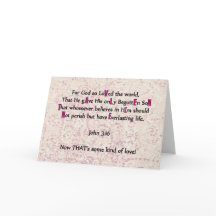 För Gud så älskade världen