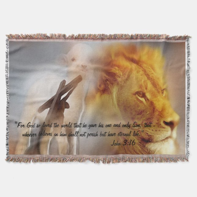 För guden som älskas så världen mysfilt (Framsidan)